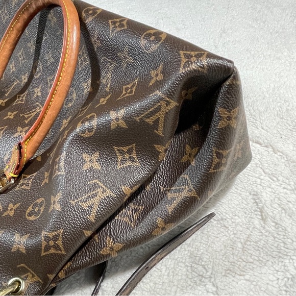 Louis Vuitton Monogram Pallas Tote Bag Crossbody Hand - Picture 6 of 16